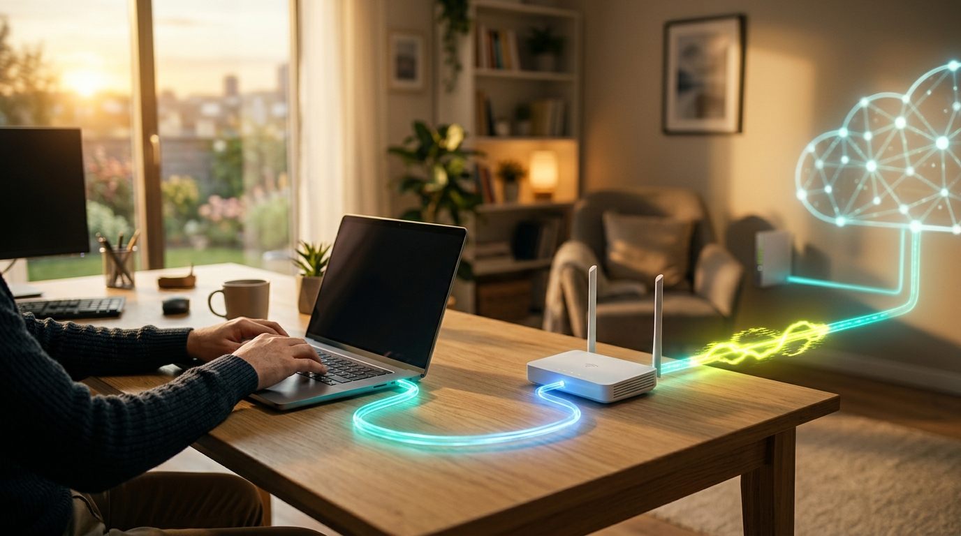 Technische Diagnose trennt Gerät, WLAN, Zscaler-Pfad und Anwendung